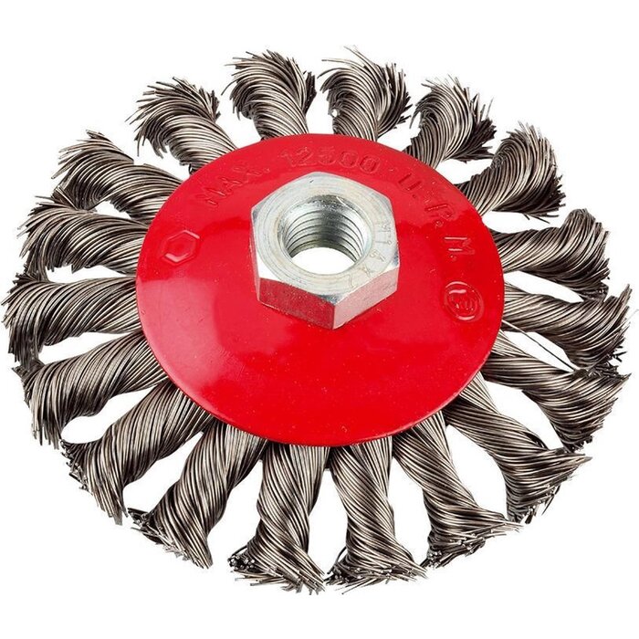 KWB kegelborstel Professional Agresso-Flex 100mm met M14 aansluiting.