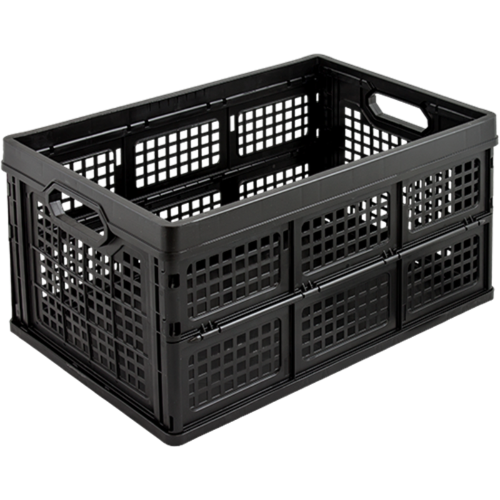 Caisse pliante 530x350x283 mm Noir