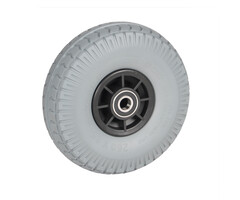 Matador M-808-CT AS R-Wiel steekwagen Ø260, kogell Ø 20mm. PU lekvri