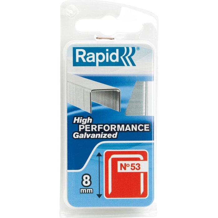 Rapid Rapid 40109503 Nieten - No. 53 - Gegalvaniseerd - 8mm (1080st)