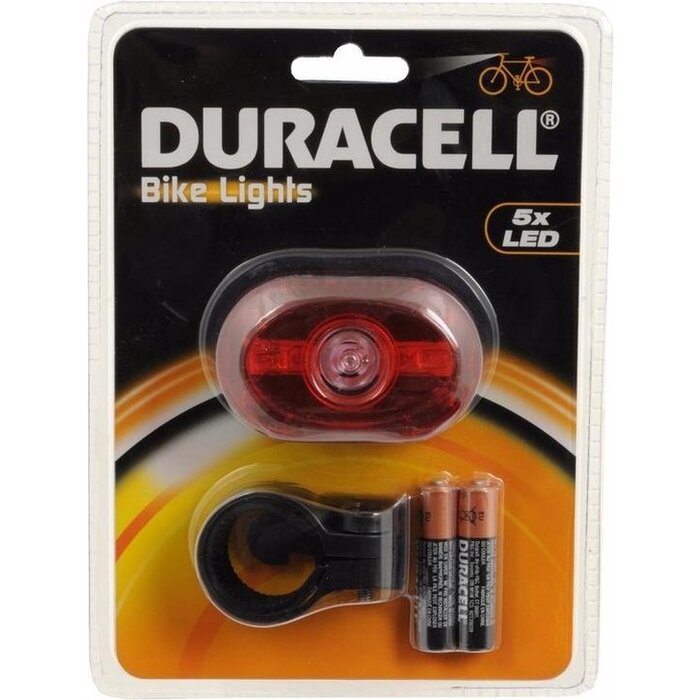 Duracell Fietslamp LED achterlicht