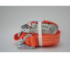 Spanband Oranje 2.000kg spankracht 7 meter lang