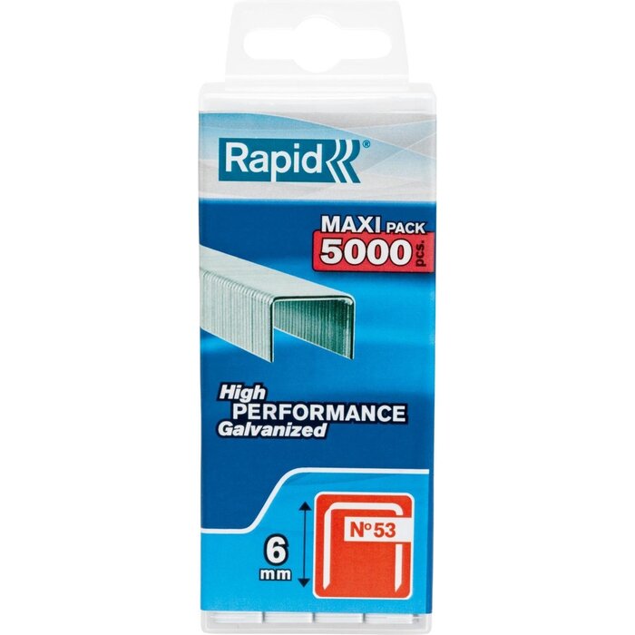 Rapid Rapid nieten 53/6 mm galvaniseerd 5.000 stuks