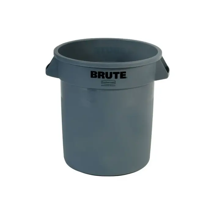 Rubbermaid Rubbermaid Brute Container - Rond - 37,9 l - Grijs - Exclusief deksel