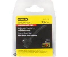 STANLEY STANLEY - Lame de rechange 64mm pour 2 - 28 - 619 - 1 pièce/carte