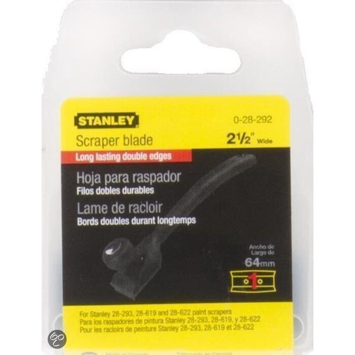 STANLEY STANLEY - Ersatzklinge 64mm für 2 - 28 - 619 - 1 Stück/Karte