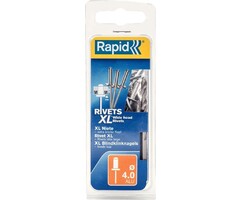 Rapid Rapid Blindklinknagels RVS Ø 4 x 14 mm incl. Boor 50 st.. Box