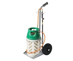 Matador Fleswagen voor 1 fles van 10,5 kg met haak voor slang