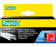Rapid Rapid Nieten 53-8 mm Gegalvaniseerd 2.500 st.. Box