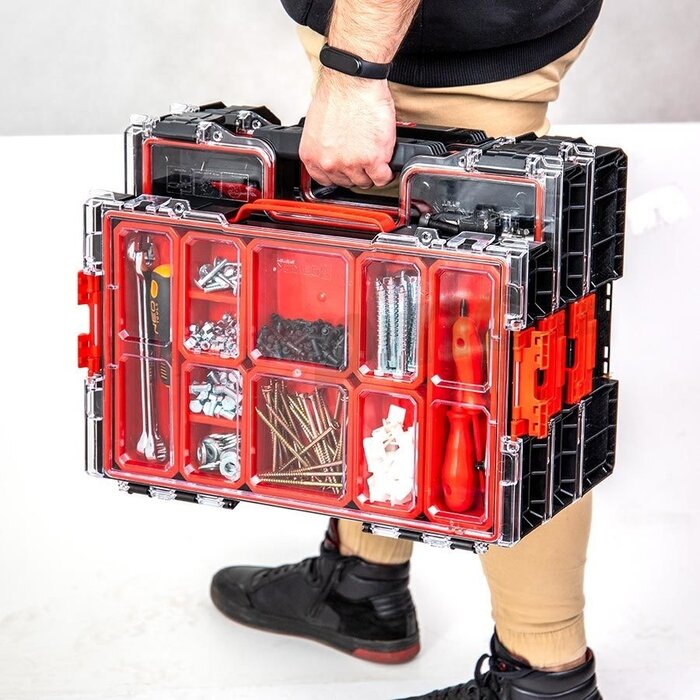 QBRICK QBRICK SYSTEM -  organizer met afneembare bakken -  SYSTEM PRO - ORGANIZER 100