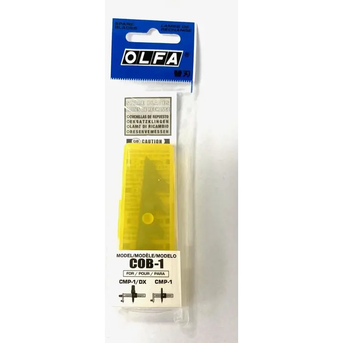 Lame de rechange Olfa pour coupe-cercle 15 pièces COB-1