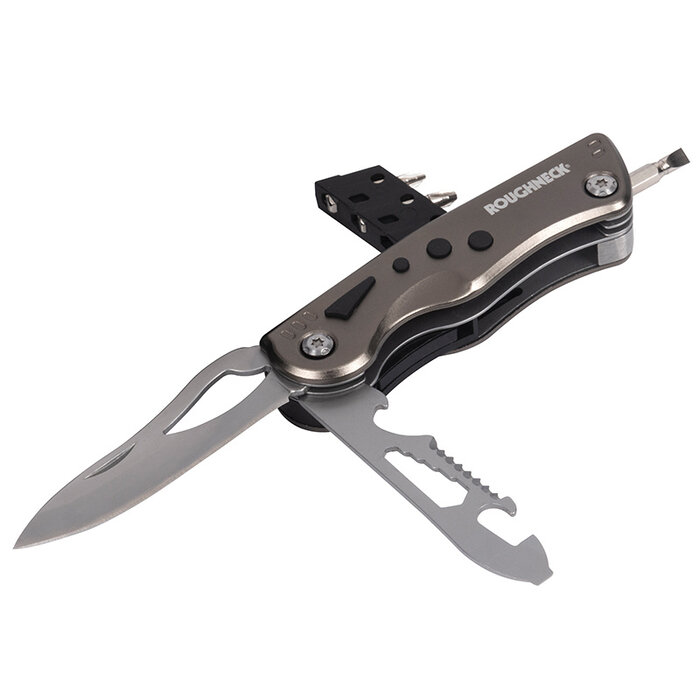 Roughneck Roughneck Multi-Tool mit 9 Funktionen und LED-Licht