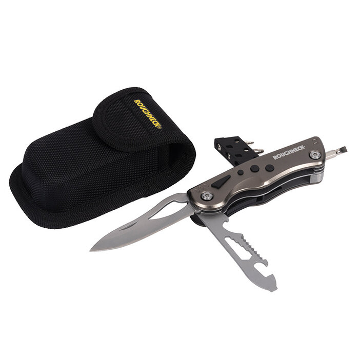 Roughneck Outil multiple Roughneck avec 9 fonctions et lumière LED