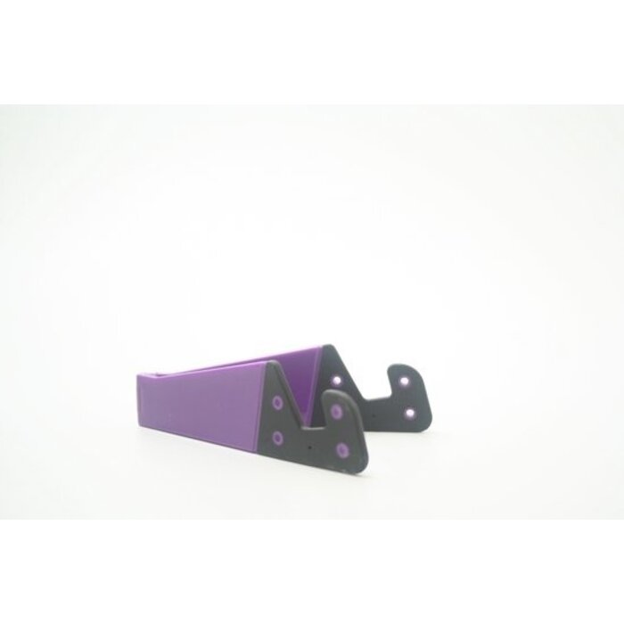 Verstelbare telefoonstandaard set van 3 kleuren: geel, paars en lichtblauw