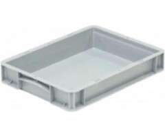 Kunststoffkiste mit geschlossenen Seiten 400 x 300 x 70 mm