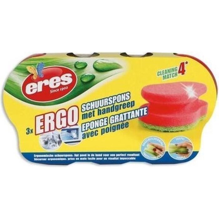 ERES ERGO SCHUURSPONS MET HANDGREEP S-3  88144
