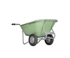 Matador Matador Schubkarre Noka 230 vv 2 Luftreifen und HDPE-Container