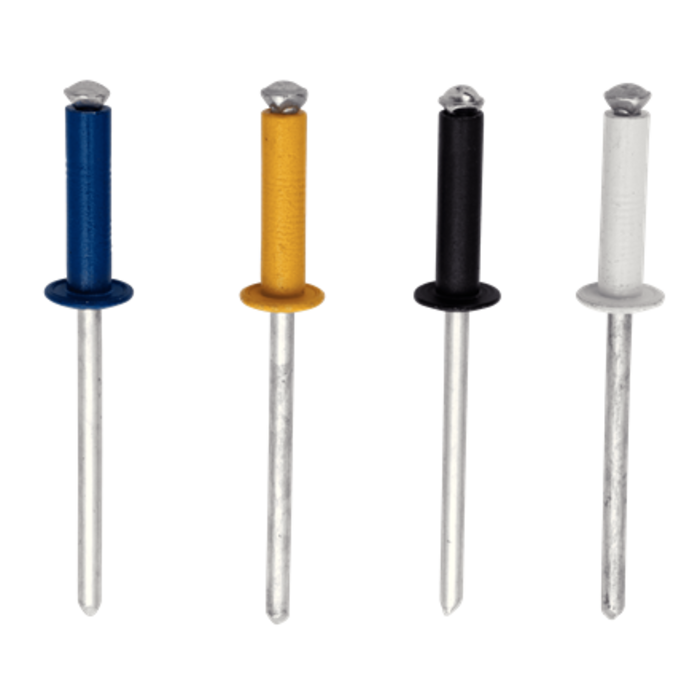 Rapid Rivets aveugles Rapid Automotive Ø4,8 x 16 mm 4 couleurs