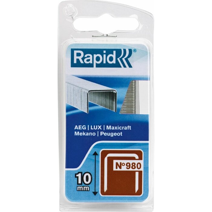 Rapid Rapid heftklammern - Nr. 980 - 10 mm