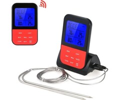 Power Tower Power Tower Draadloze Vleesthermometer - BBQ  - Kernthermometer -  Keukenthermometer