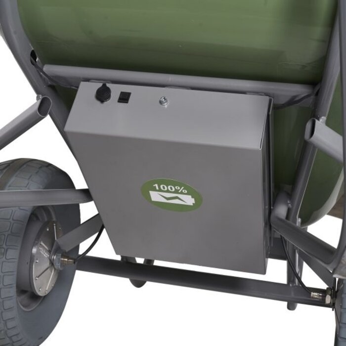 Matador Brouette Noka 230 électrique avec 2 pneus larges anti-crevaison