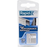 Rapid Rapid Kabelklammer Nr. 7 / 14 mm verzinkt (960 Stück)