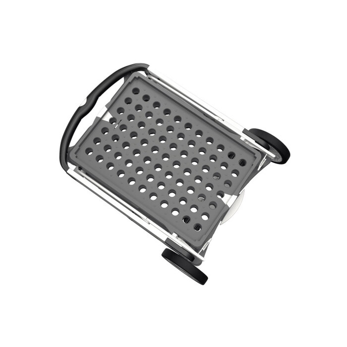 Clax Chariot Clax avec caisse pliante - Gris