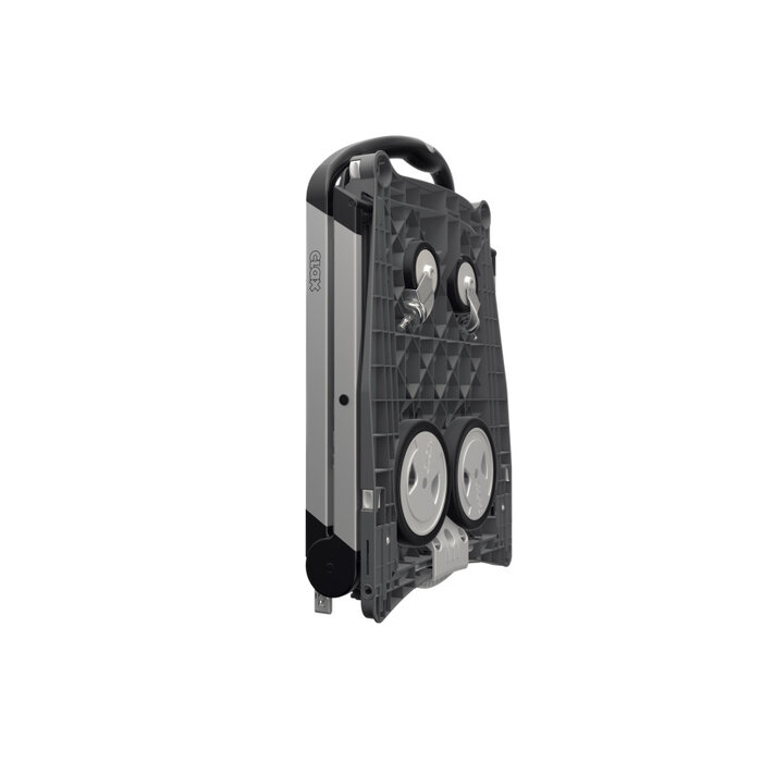 Clax Chariot Clax avec caisse pliante - Gris
