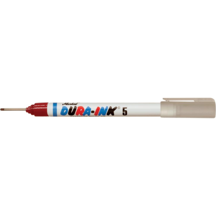 Markal Markal Dura-Ink 5 stift met micro tip Rood doos 12 stuks