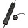 Brennenstuhl Eco-Line Comfort Switch stekkerdoos met 6 contacten en voetschakelaar - zwart - 2 meter