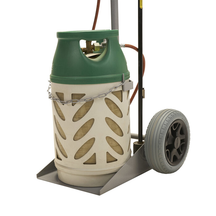 Matador Flaschenkarre 1x10,5kg CTmit Haken für Schlauch