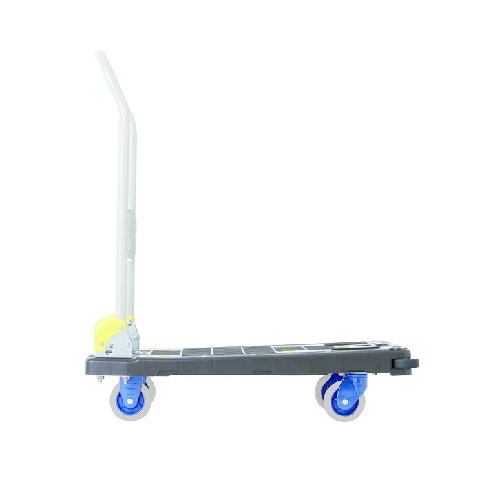 Matador Chariot plate-forme Prestar laqué beige poignée de poussée 200 kg plastique