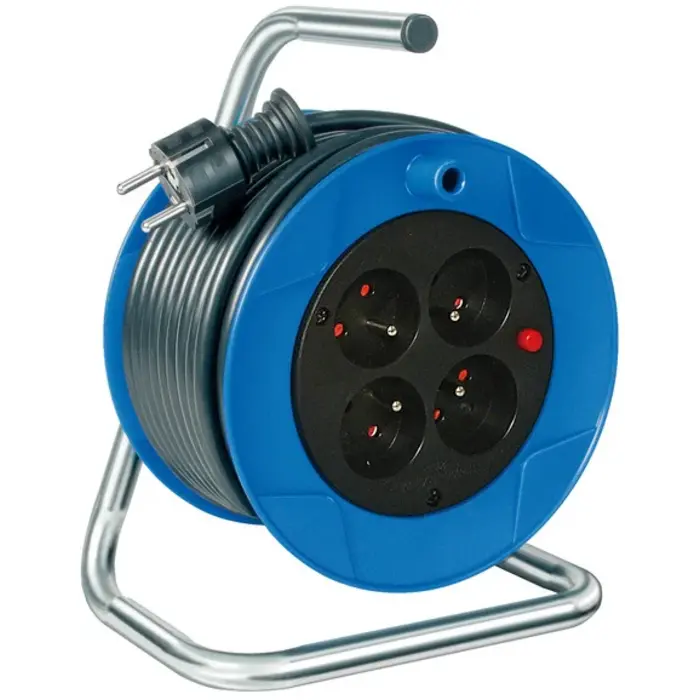 Brennenstuhl Enrouleur de câble compact Brennenstuhl 15m H05VV-F 3G1.5 *FR*