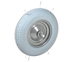 Matador M-800-CT 20" Rad 400-8/16x4 pannensichere Bereifung Achse 20cm