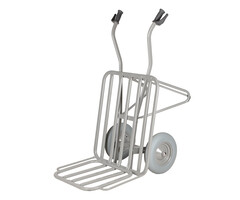 Matador Matador Stroh- und Heuballenkarre, zweiräderig, pannensichere Reifen, Tragkraft 250 kg