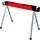 Magnacart Foldable Trestle - Trestle pliable Max.500KG - Surface de travail antidérapante - 110.8 x 59 x 76 CM - Rouge