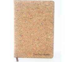 The Otter Bottle Notebook A5 kurk omslag The Otter Bottle