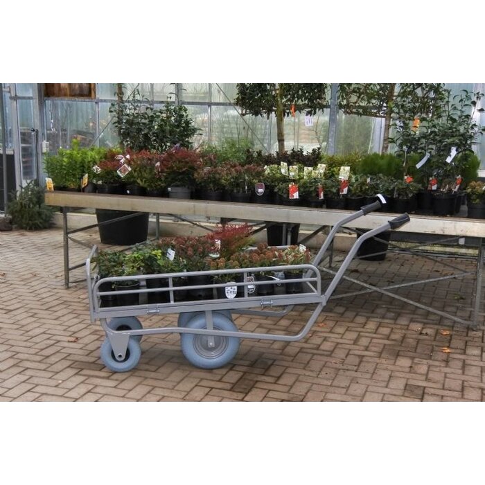 Matador Matador planten plateauwagen 1400x600 mm, 100 kg draagvermogen, 4 uitneembare roosters, lekvrije wielen