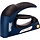 Rapid Handtacker ALU610 - Omgekeerde Handgreep - Blauw/zwart - Ideaal voor Krappe Ruimtes