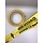 Vloertape Afstand houden geel - zwart 50 mm x 33 mtr - Corona - Covid19