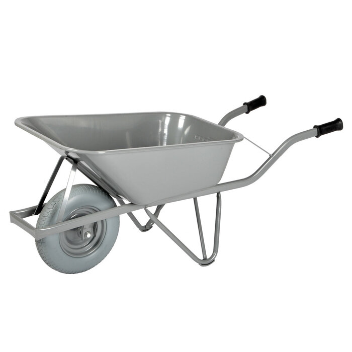 Matador Brouette renforcée Matador 100 litres, pneu anti-crevaison plateau carrée