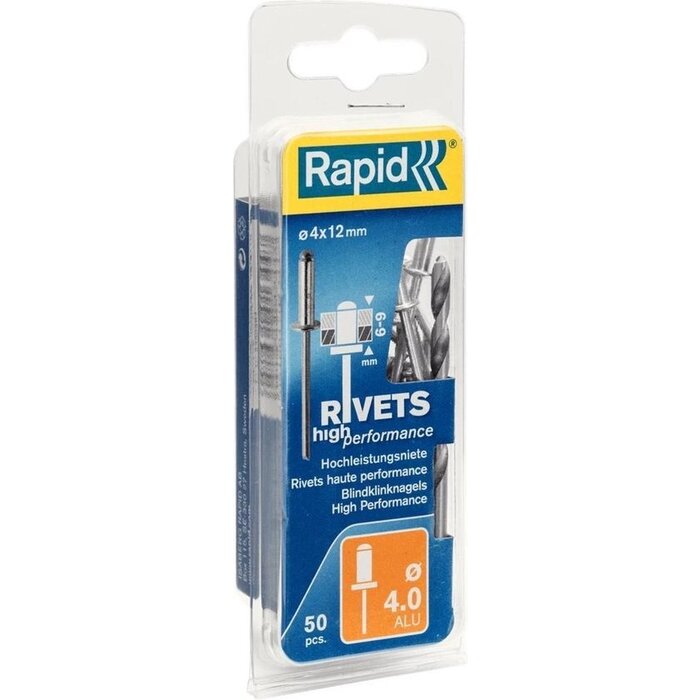 Rapid Rapid High performance klinknagel Ø4.0 x 12 mm - 5000384