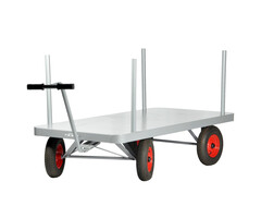 Matador Matador Schamelwagen 2000x1000 mm bis zu 1000 kg inkl. Deichsel mit Luftreifen