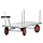 Matador Schamelwagen 2000x1000 mm bis zu 1000 kg inkl. Deichsel mit Luftreifen