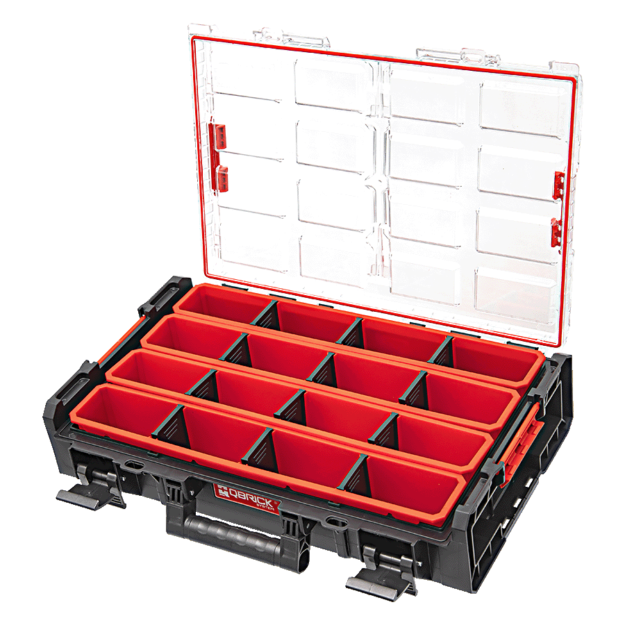 QBRICK QBRICK SYSTEM - organisator met extra lange bakken - System ONE XL LONG BIN