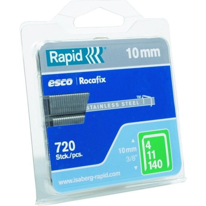 Rapid Inox rapid Non 140/10mm 2000/Blisterbox