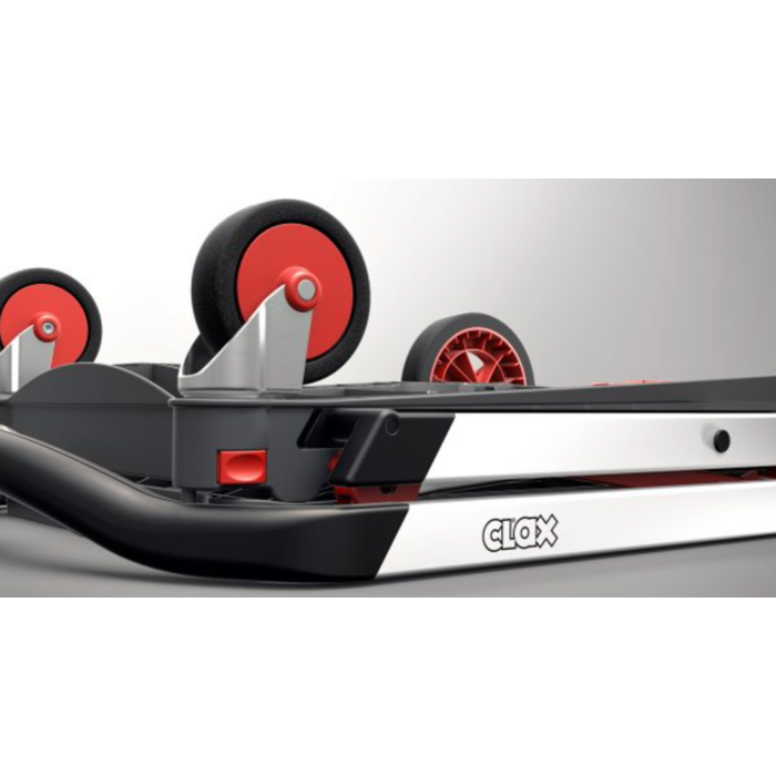 Clax Chariot Clax avec caisse pliante - Rouge