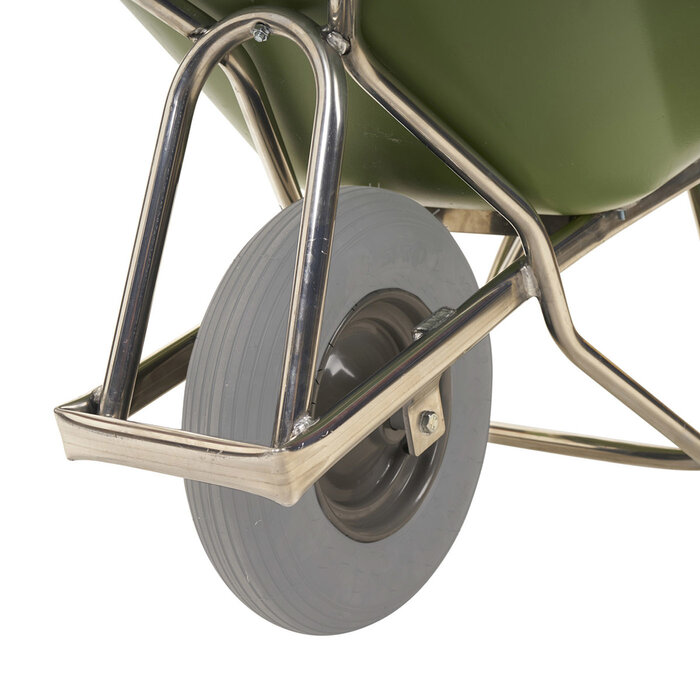 Matador Brouette Matador aluminium 90L Profi-Max Plus conteneur pehd vert roue étanche