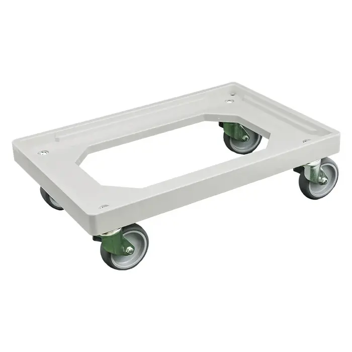 Power Tower Transportgestell / Rollwagen für Kunststoffkisten 600 x 400 mm bis zu 240 kg Grau