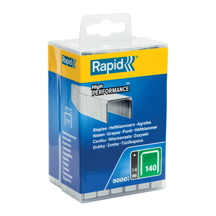 Rapid Rapid Nieten 140-14 mm Gegalvaniseerd 5.000 st.. Kunststofbox